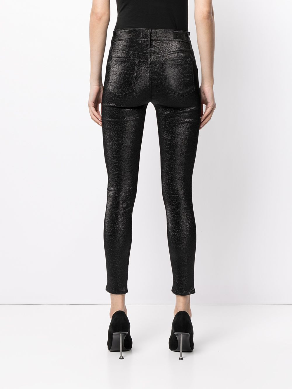 Madrid glitter skinny-fit trousers - 4