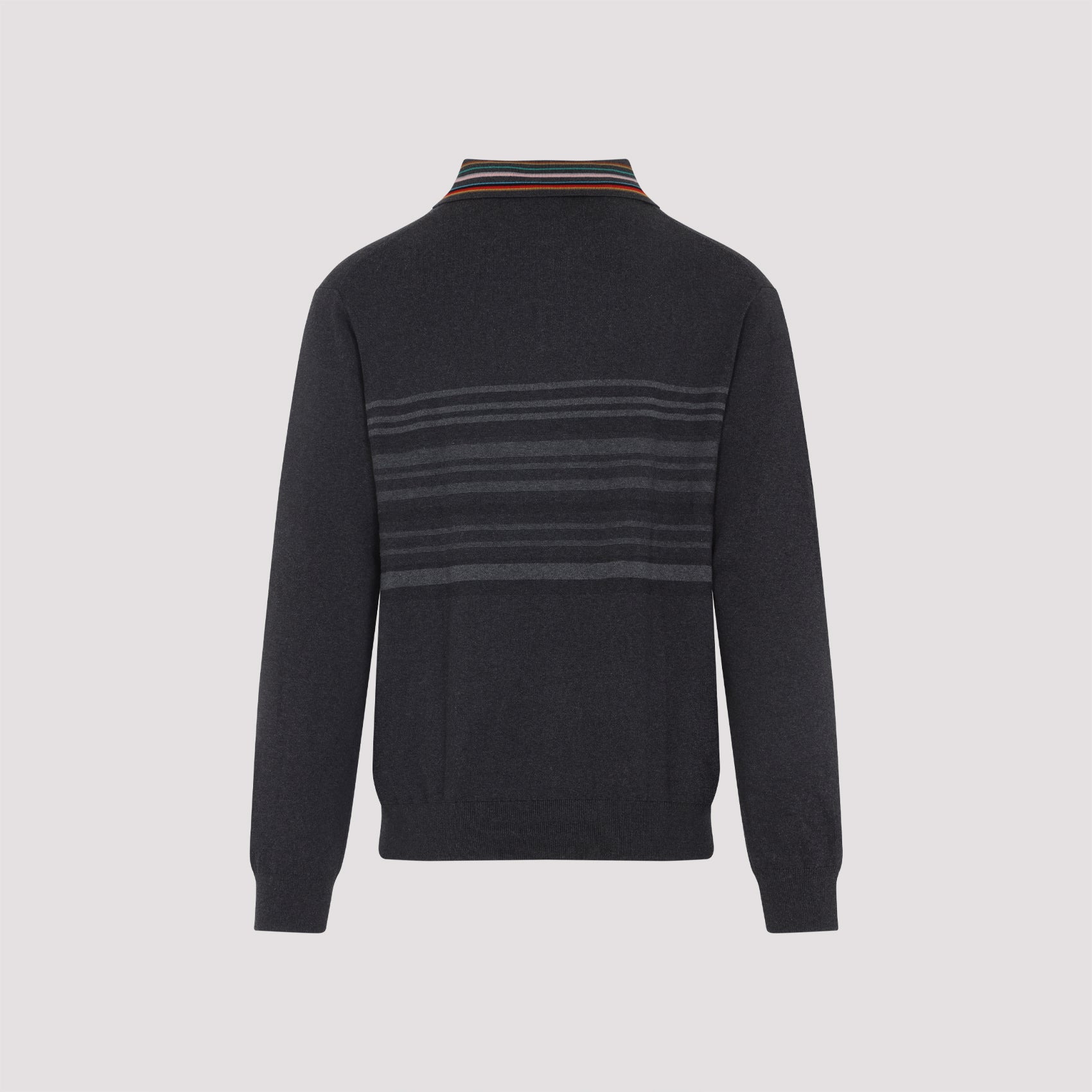 Mens Sweater Ls Polo Men - 2