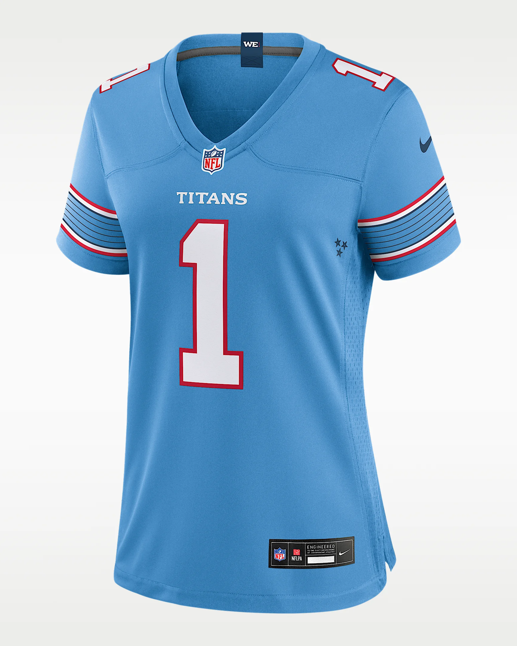 Cameron Ward Tennessee Titans Women's Nike NFL Game Jersey - 1