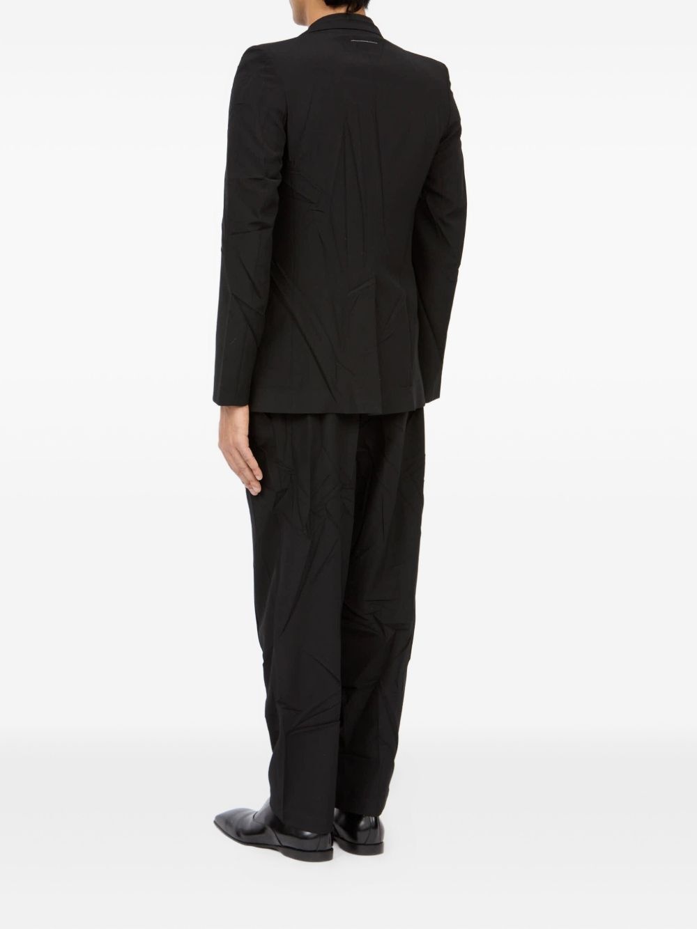 tailored single-breasted blazer - 5