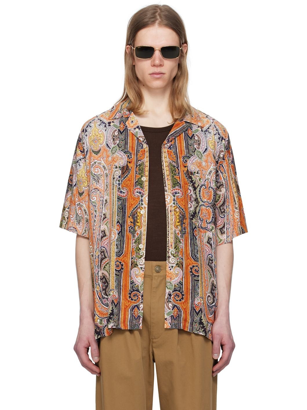 Orange Vazlo Shirt - 1