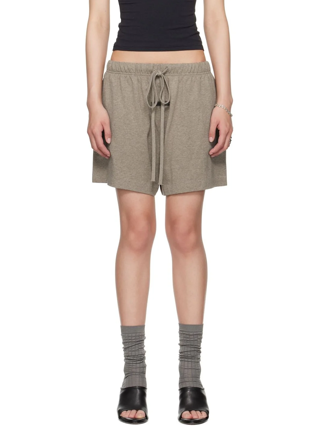 Brown Soccer Shorts - 1