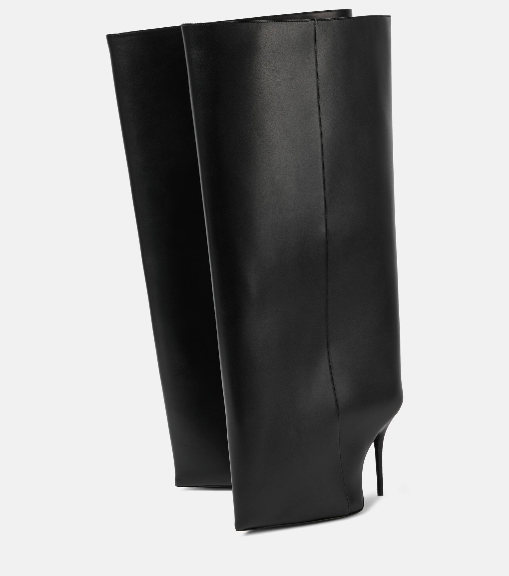 New Wander leather knee-high boots - 4
