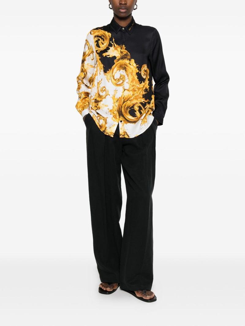 VERSACE JEANS COUTURE baroque-print shirt outlook