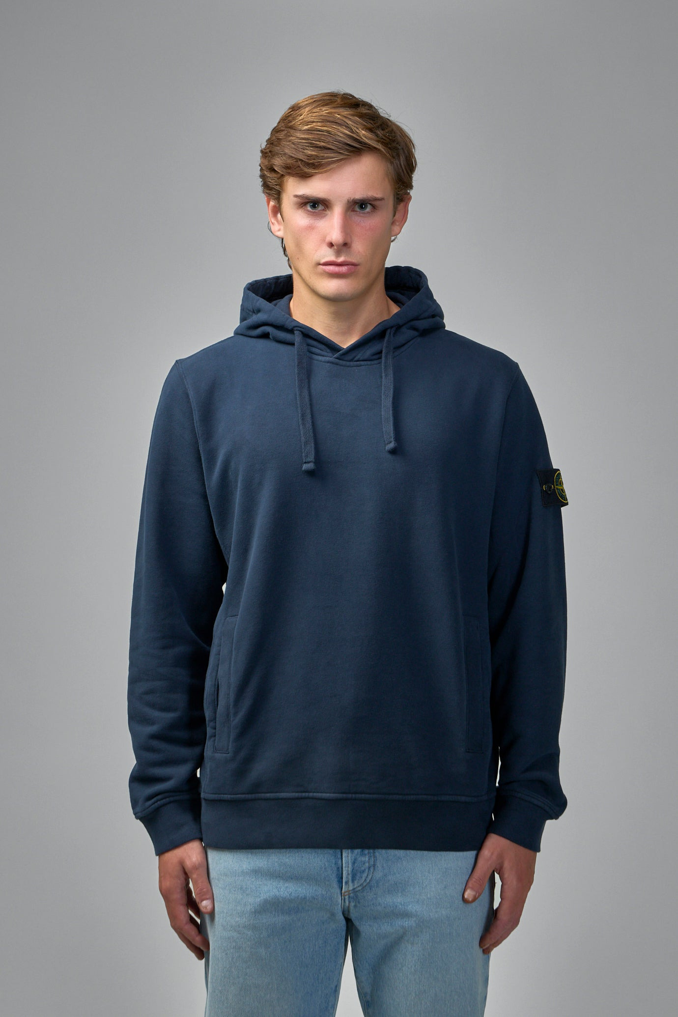 Regular Fit Hooded Sweatshirt with Pouch Pocket - 2