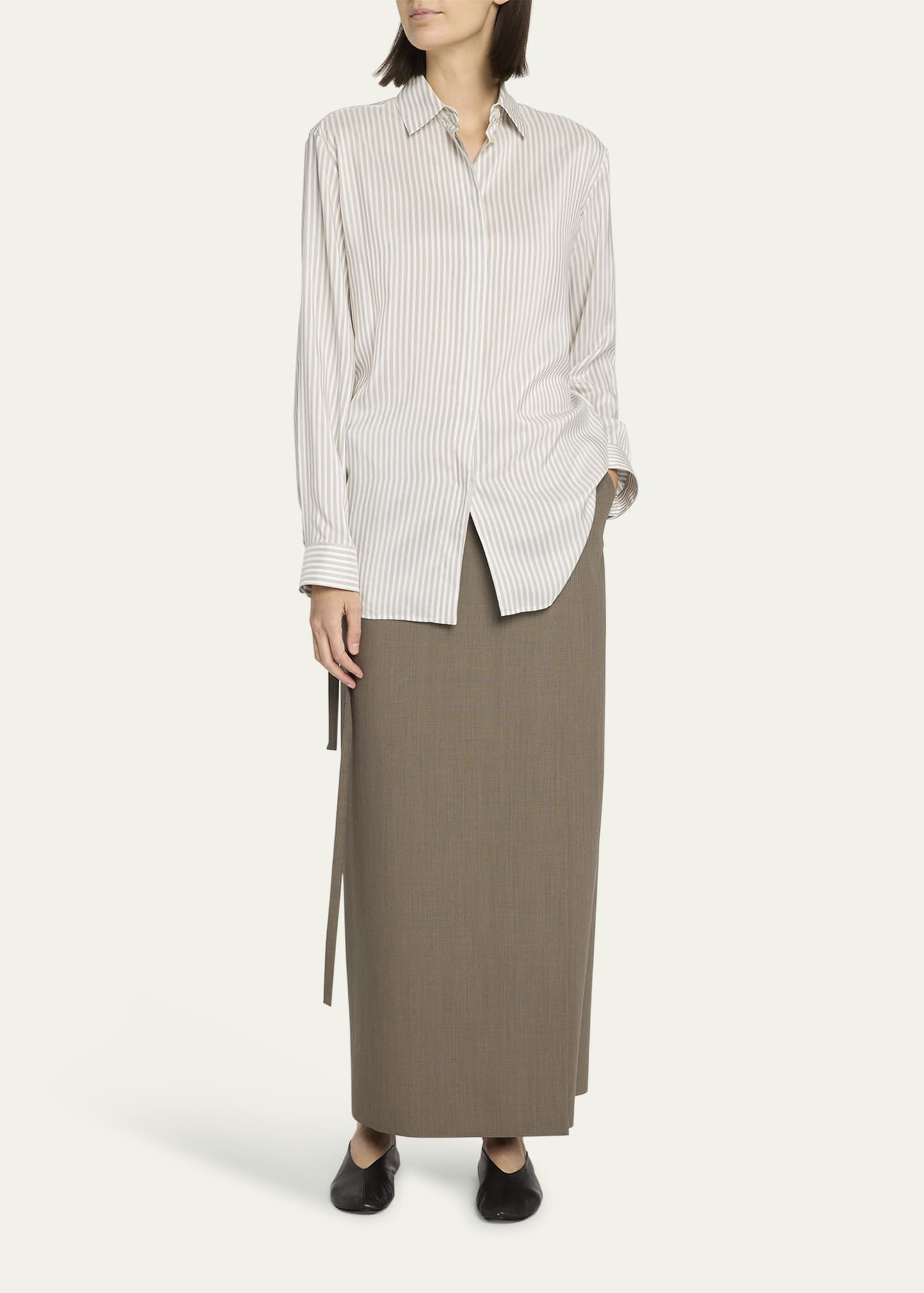Toreva Straight Wrap Skirt - 2
