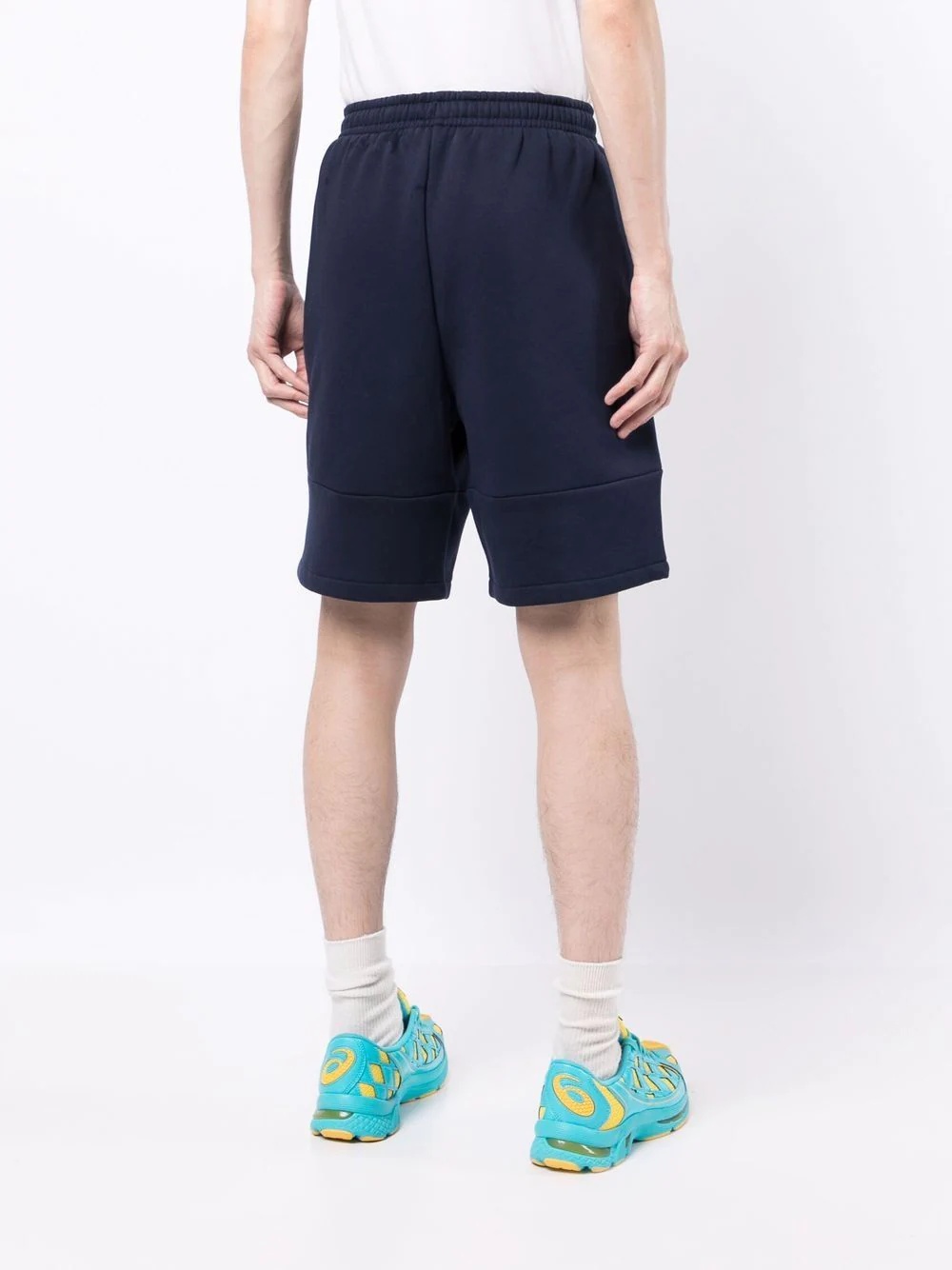 logo-stripe track shorts - 4