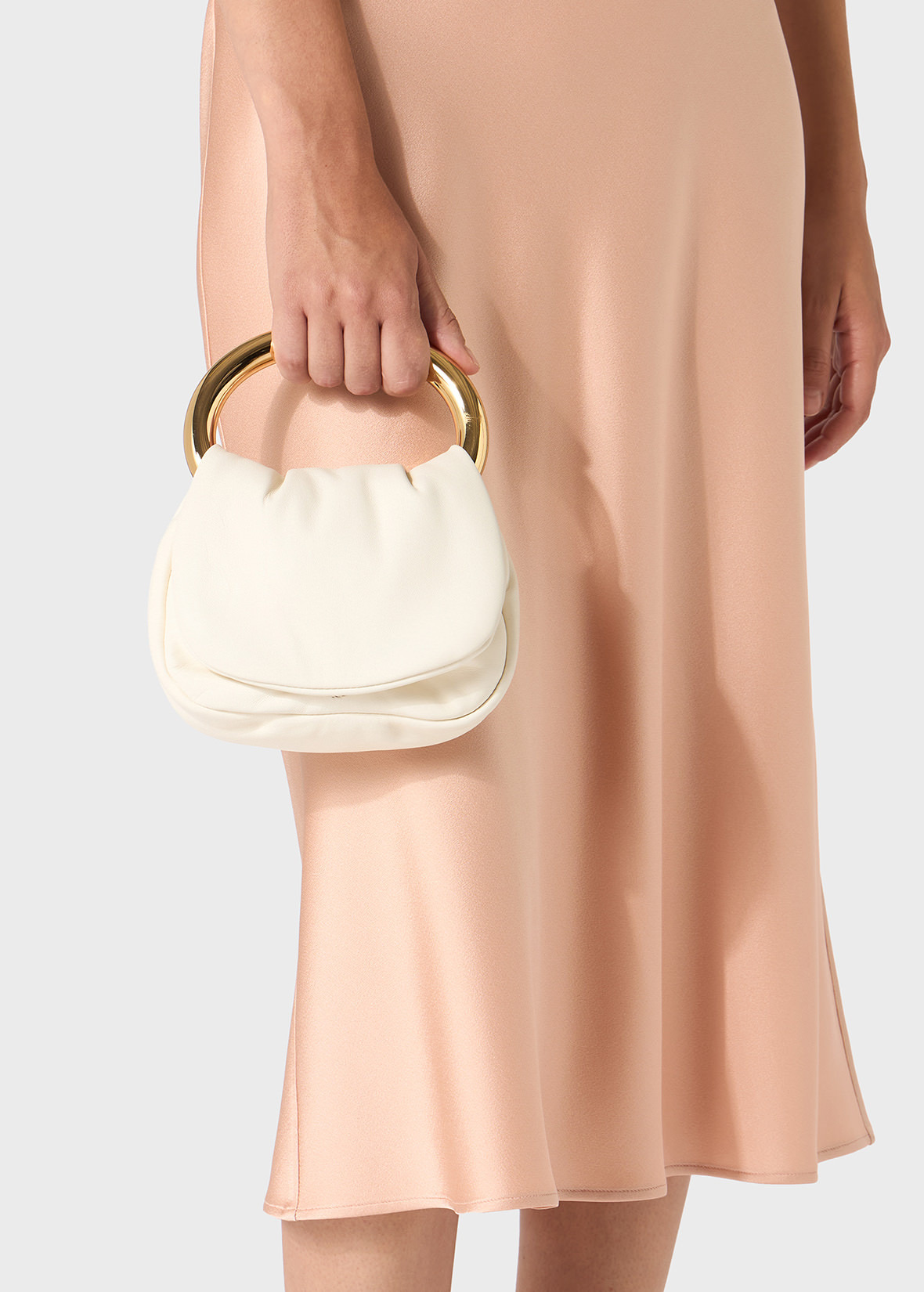 MINI RING BAG IN NAPA LEATHER - 5