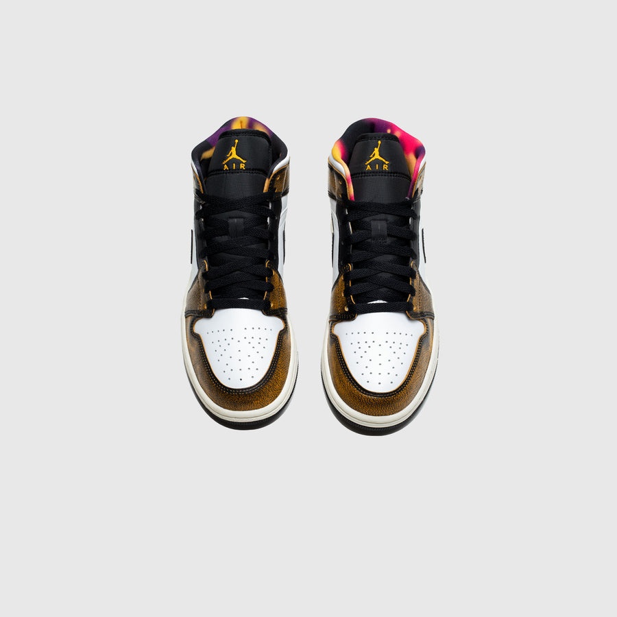 AIR JORDAN 1 MID SE "ORANGE WEAR AWAY" - 3
