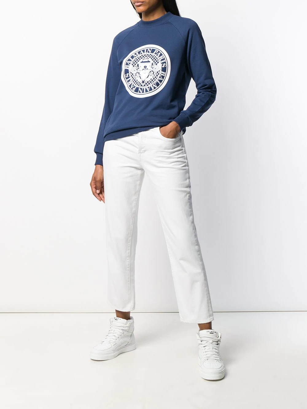 Medallion logo sweatshirt - 2