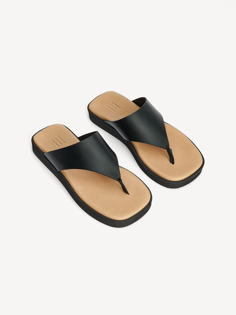 BY MALENE BIRGER Marisol leather sandals outlook
