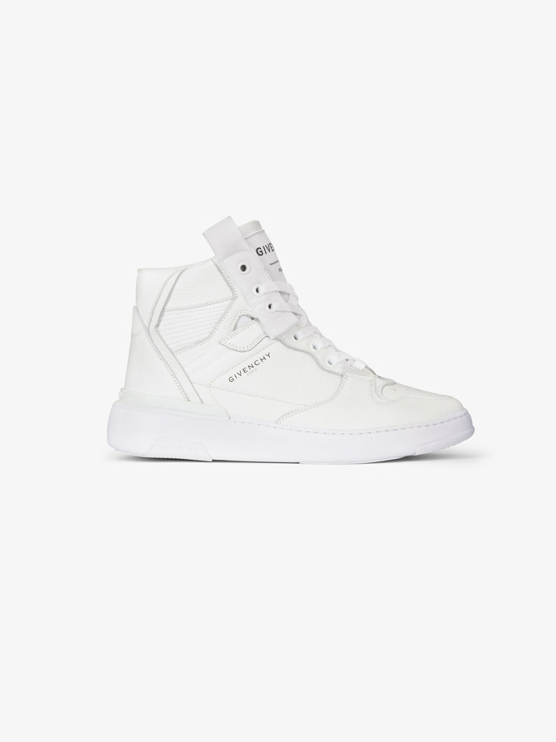 Wing mid sneakers in leather 1