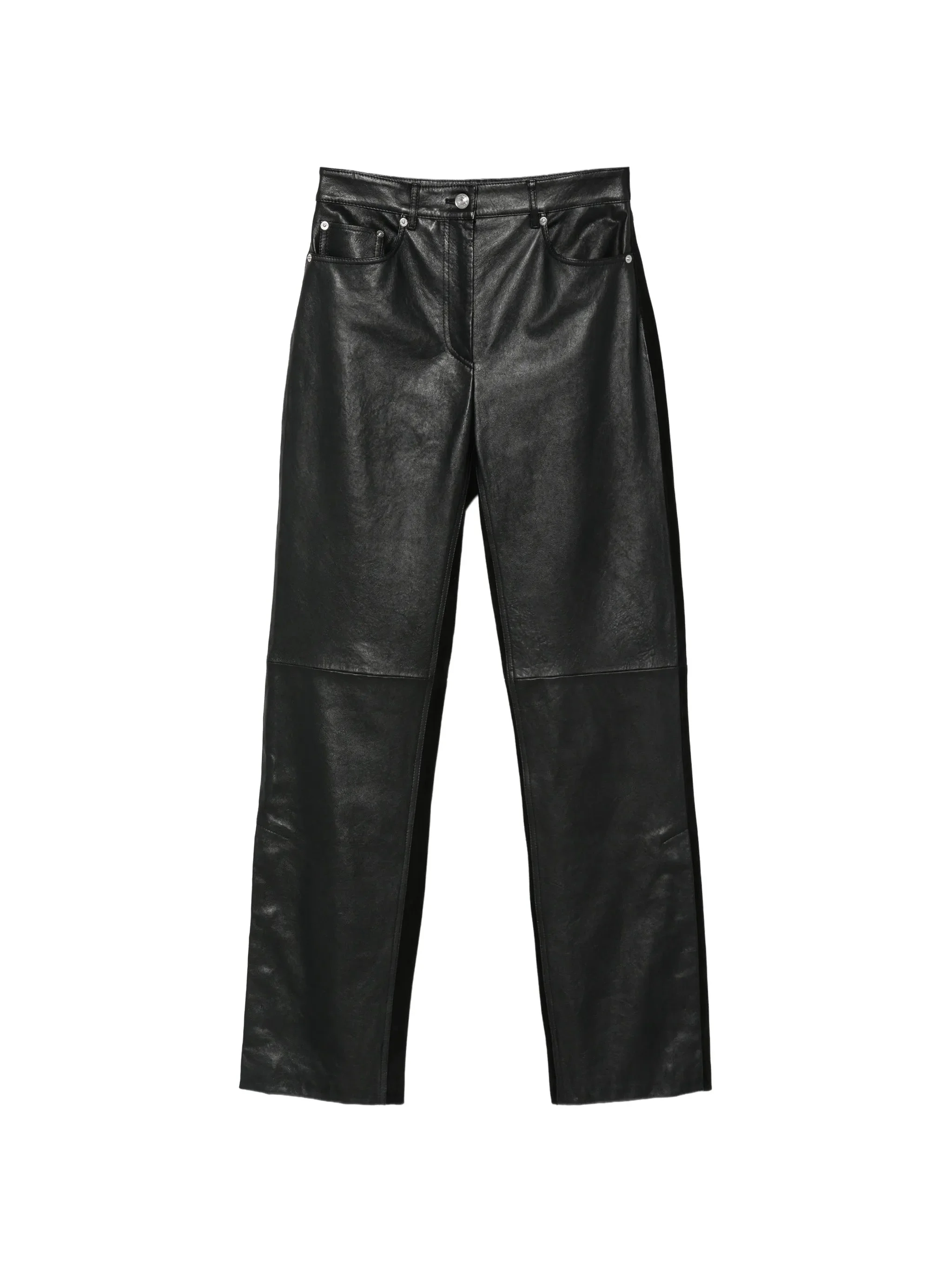 Sportmax Crespo Leather Panelled Trousers - 1