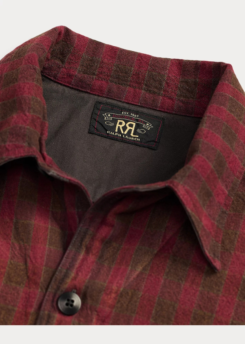 Checked Woven Shirt Jacket 3