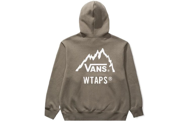 Vans Vault By Vans x WTAPS Pullover Hoodie 'Smokey Olive' VN0A7SPSYLS - 3