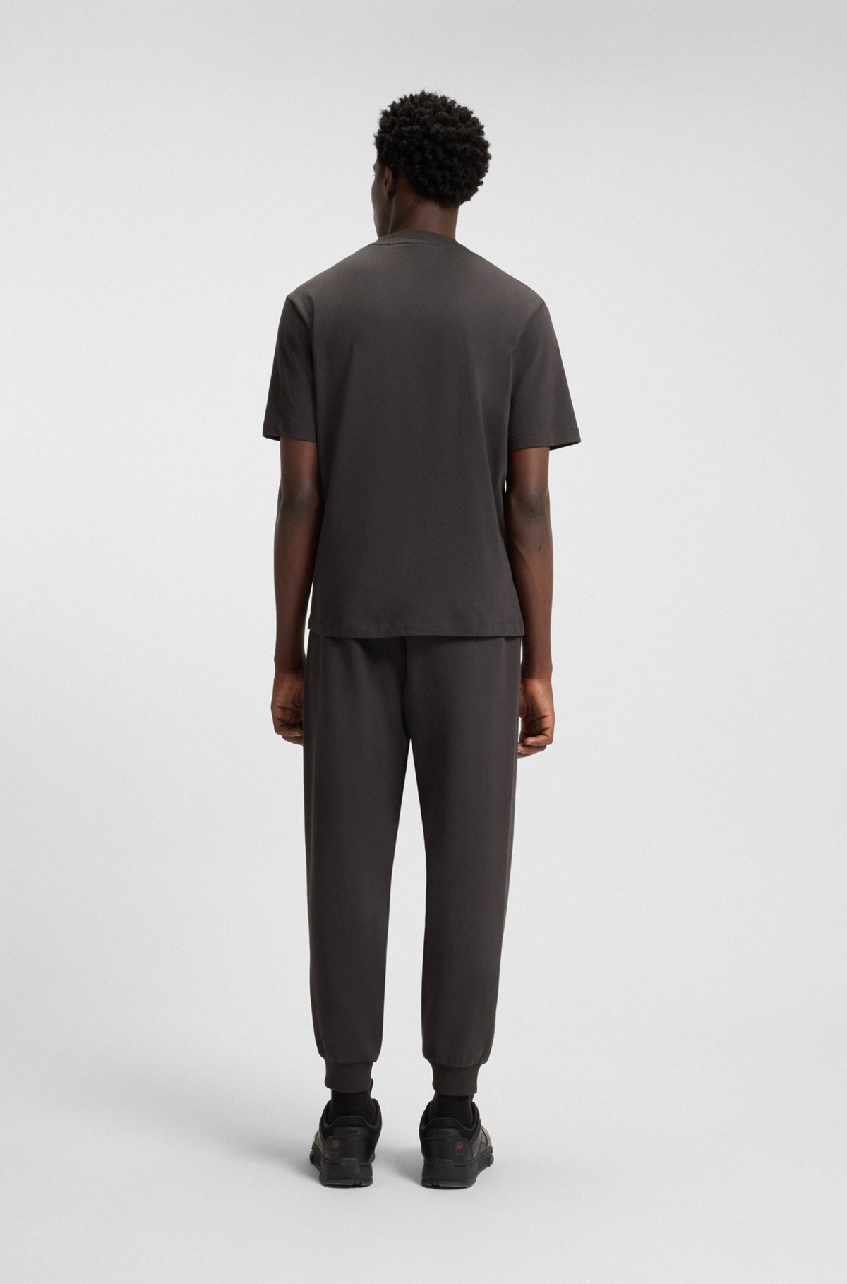 HUGO X RB T-SHIRT WITH BULL-GRAPHIC LOGO PATCH - 5