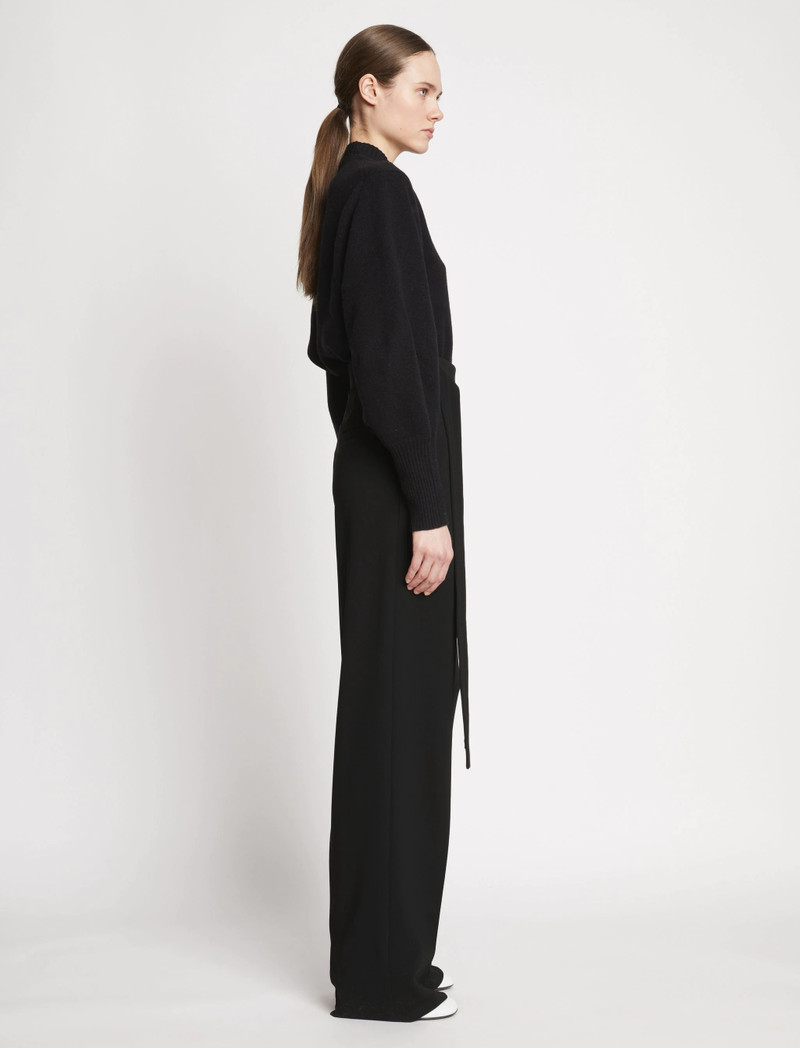 Matte Viscose Crepe Pants 3