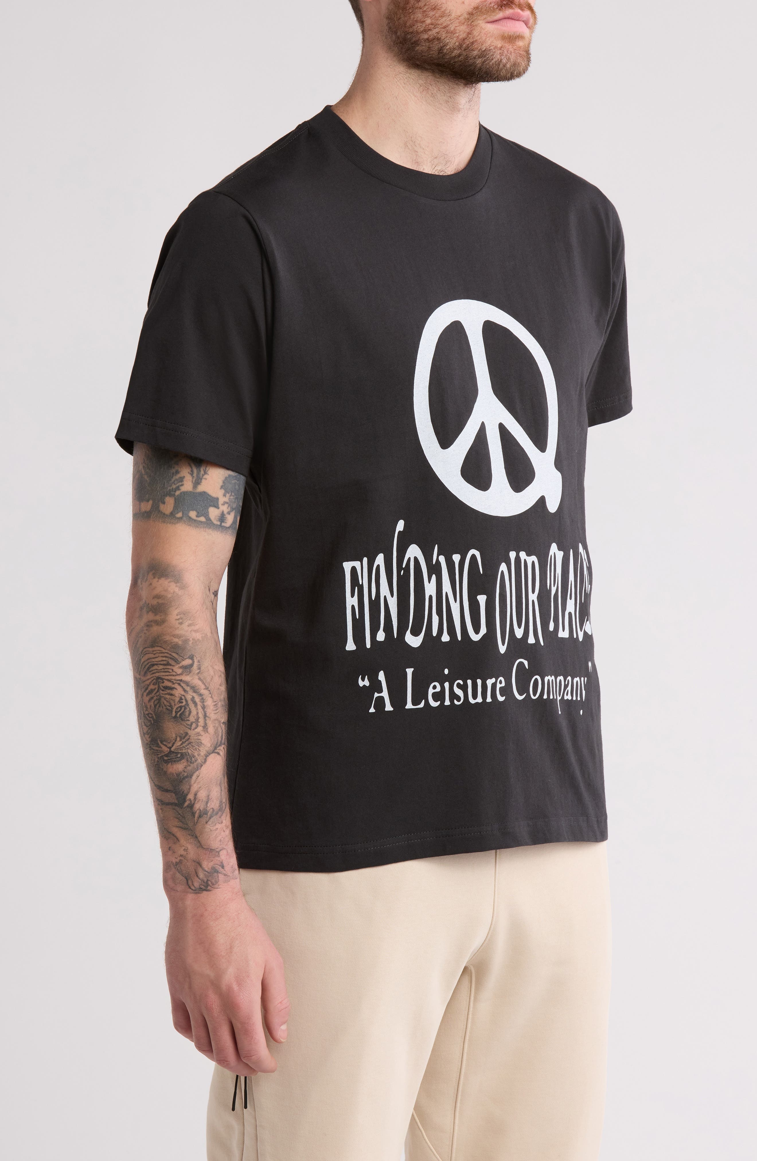 Museum of Peace & Quiet Our Place Cotton Graphic T-Shirt in Black at Nordstrom - 3