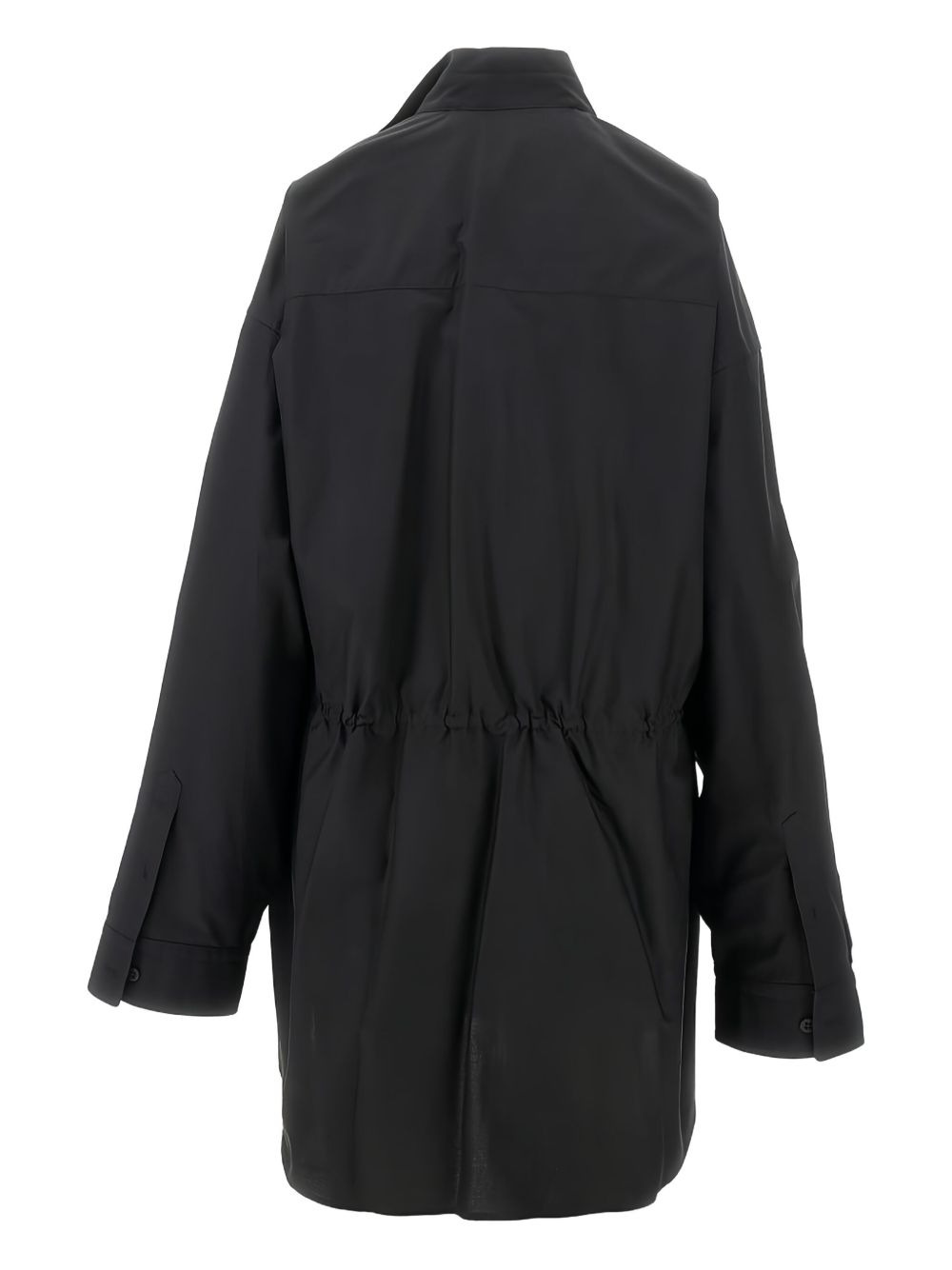 drawstring shirt mini dress - 2