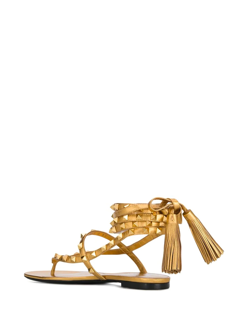 Rockstud Flair lace-up sandals - 3