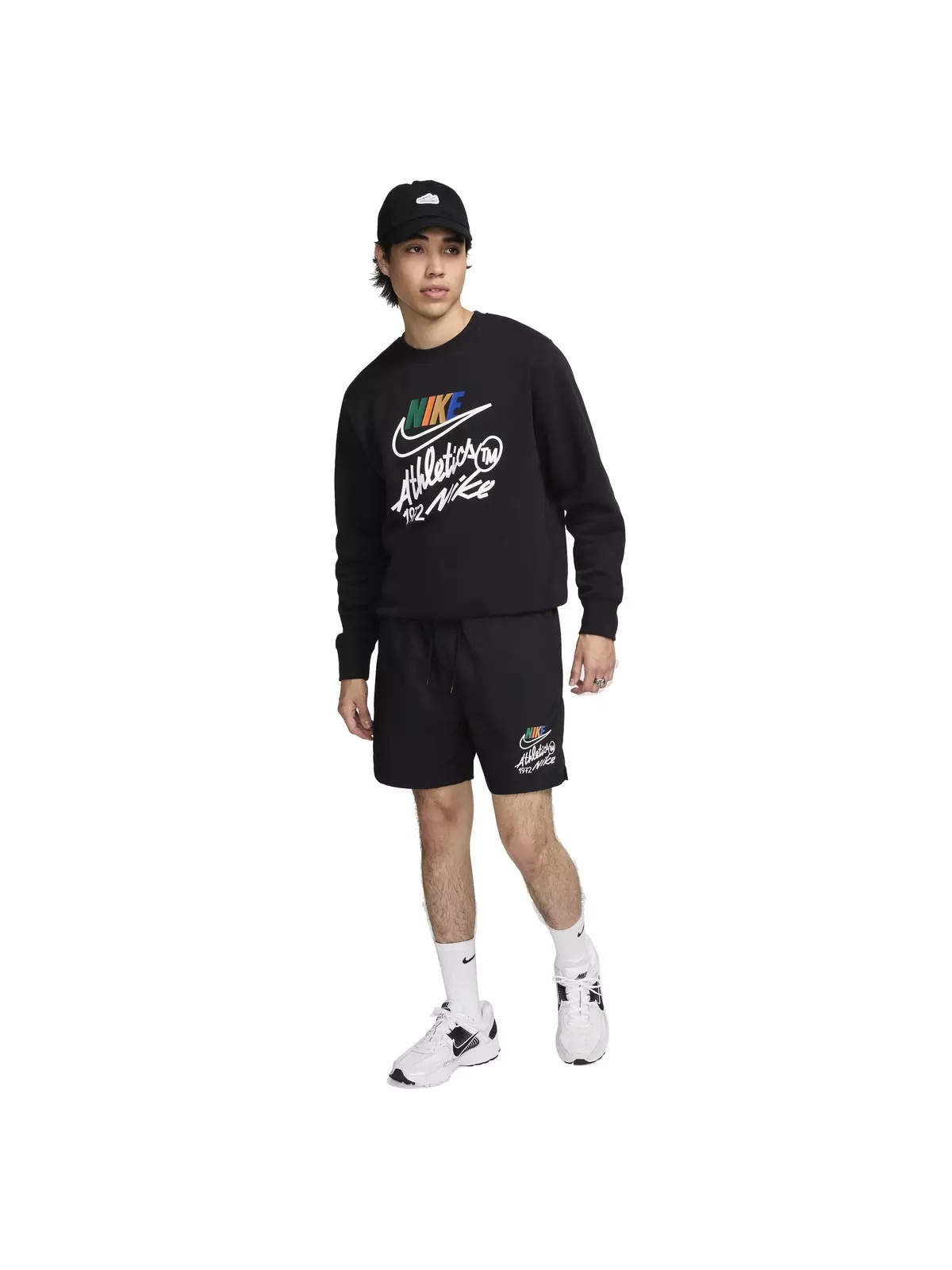 Men's Club Woven Flow Shorts - Black - 7
