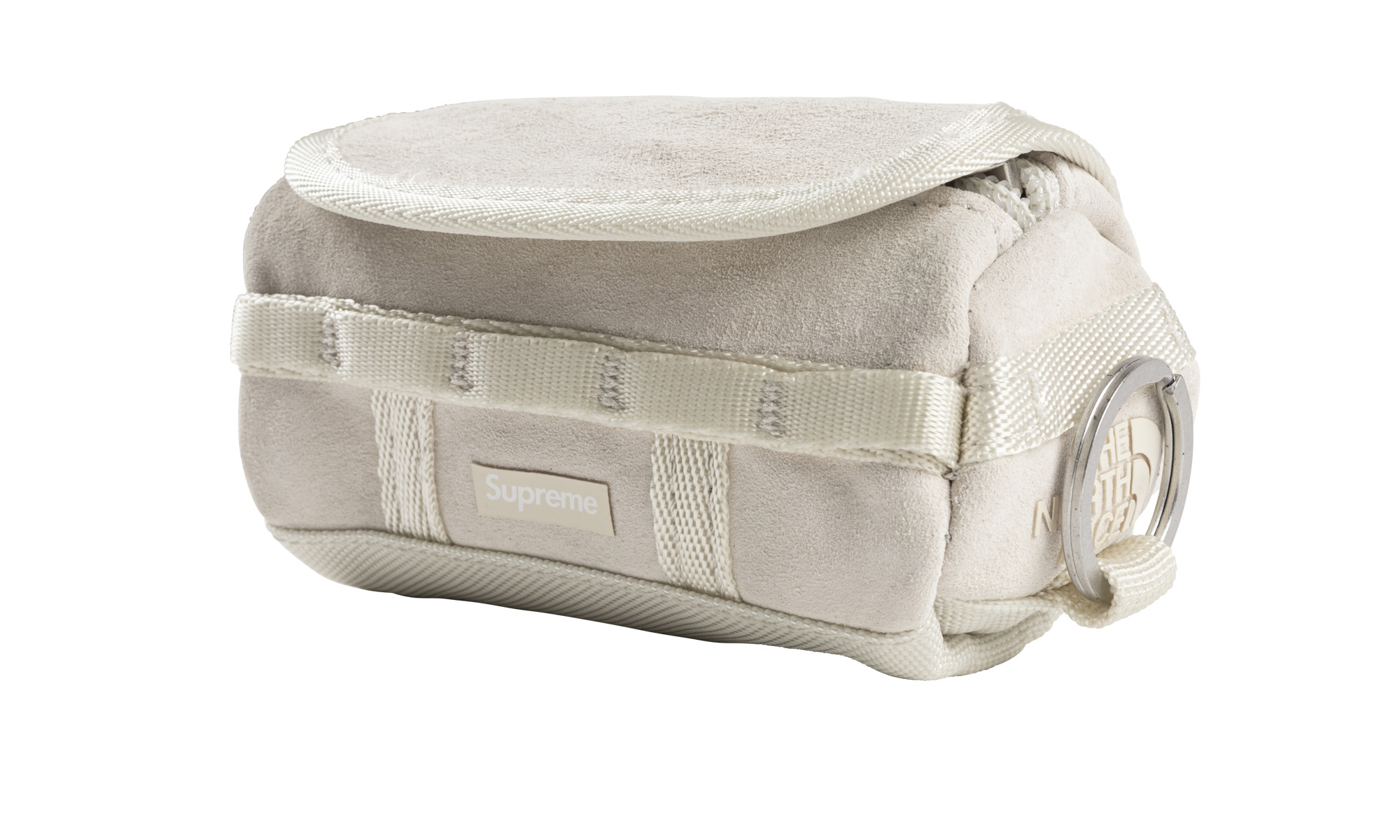 The North Facec Suede Base Camp Duffle Keychain - 2