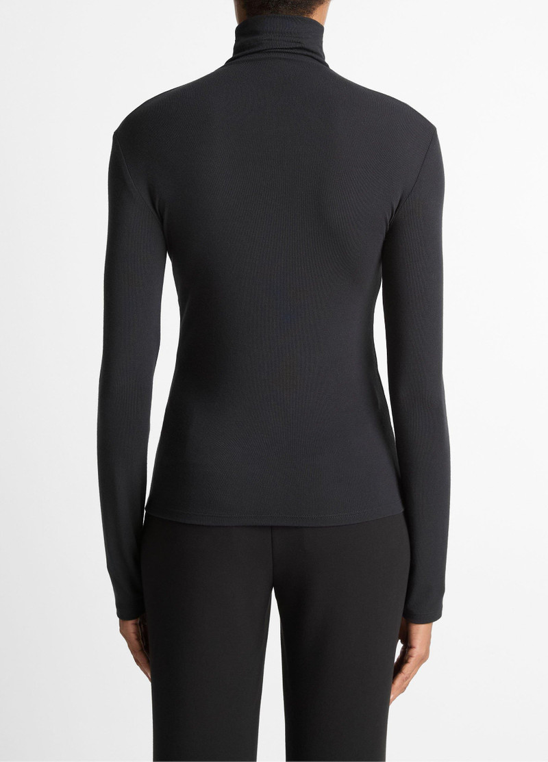Vince Essential Long-Sleeve Turtleneck Top outlook