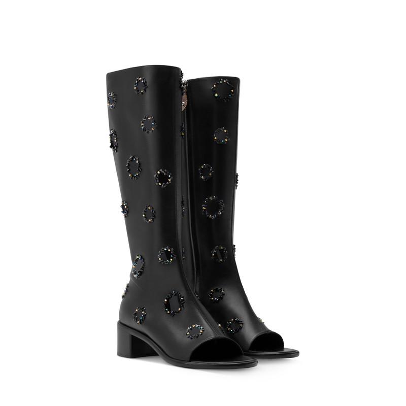 Talisman Open Toe High Boot 1