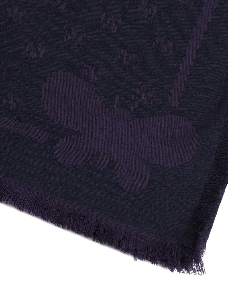 DIRE butterfly-motif scarf 3