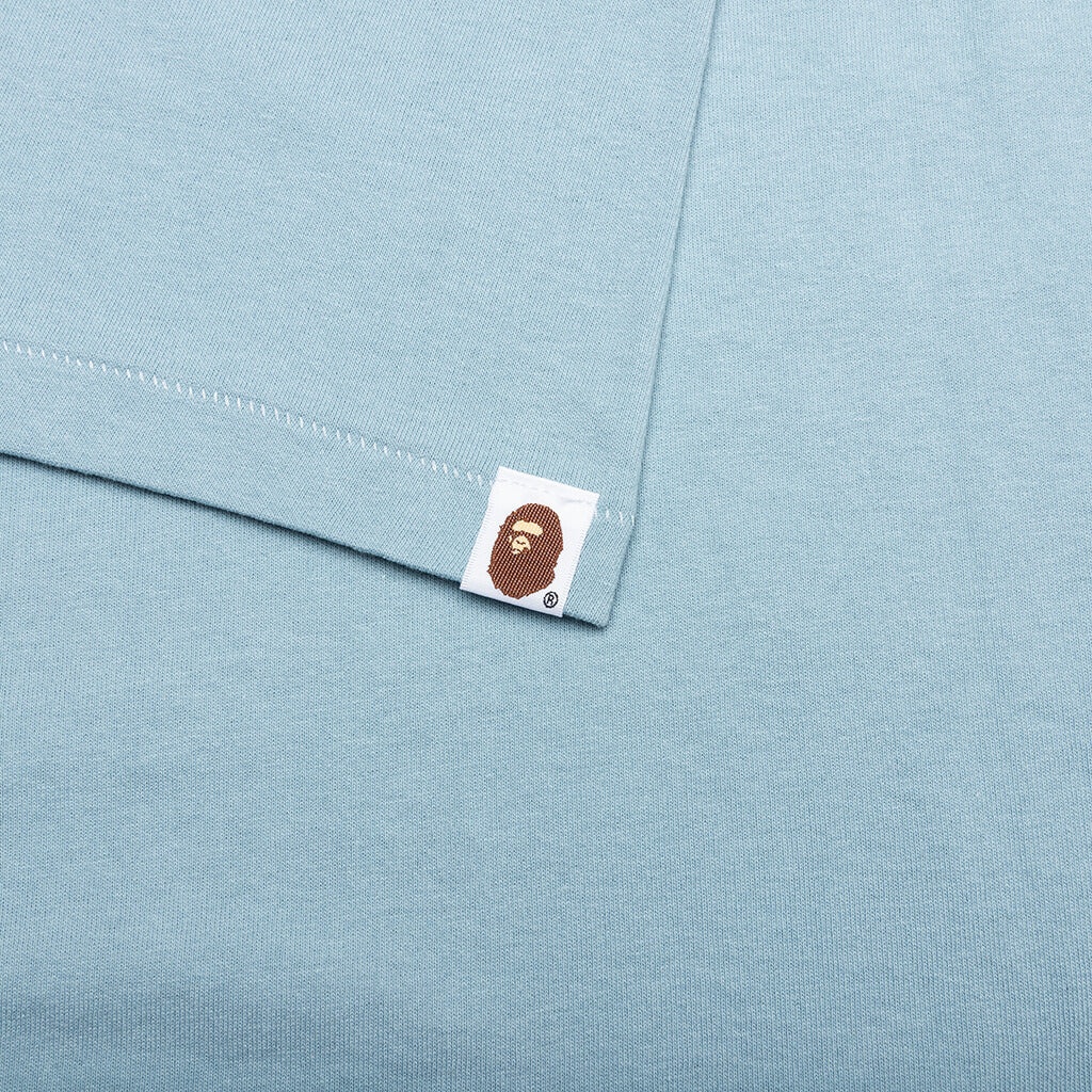 COLORS SHARK PONR TEE - SAX - 5