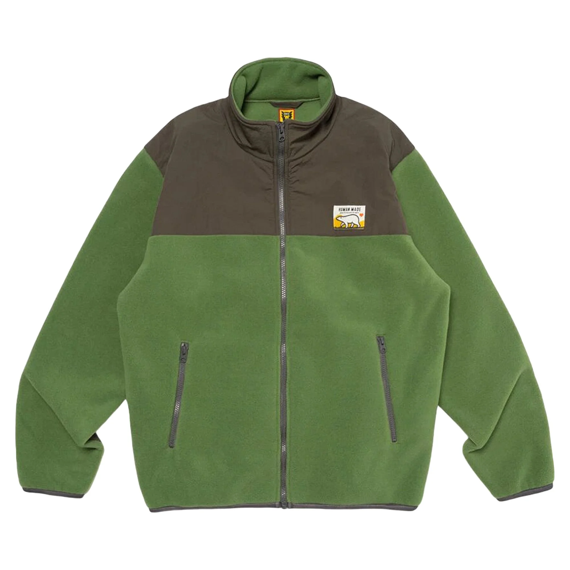 Human Made Fleece Jacket 'Green' - 1