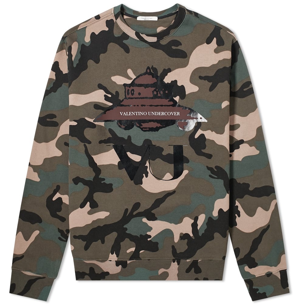 Valentino x Undercover Camo UFO Sweat - 1