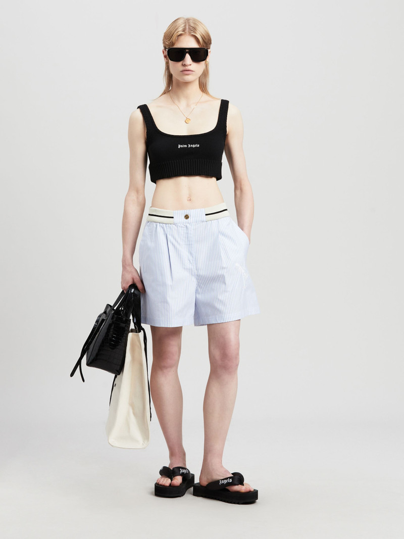 Palm Angels Logo Knit Top outlook