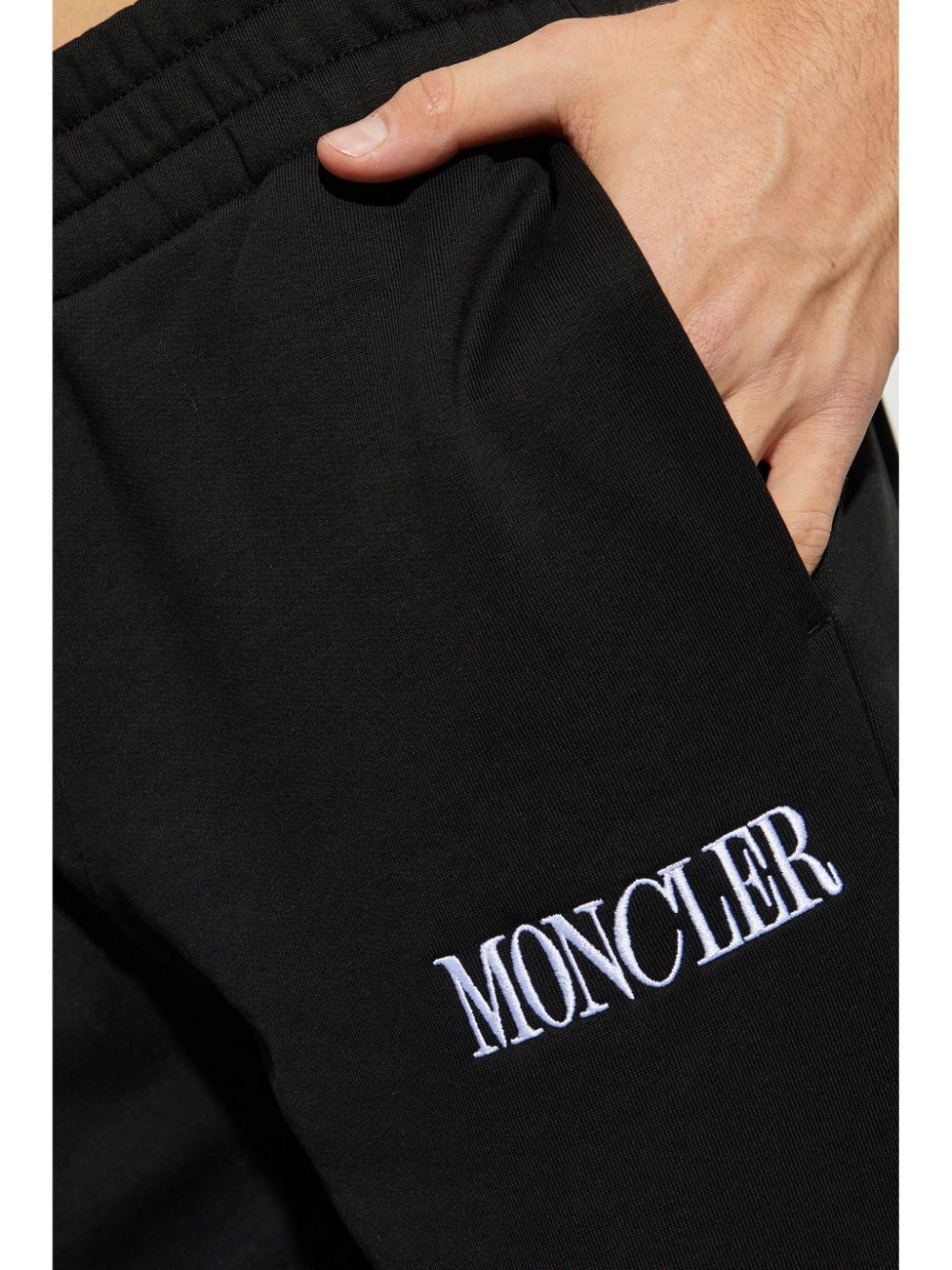 logo-embroidered track pants - 5