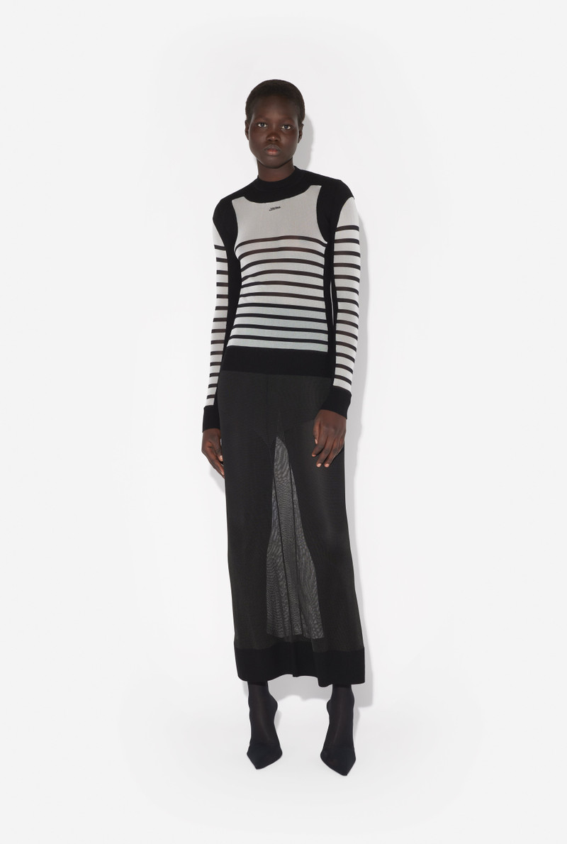 Jean Paul Gaultier THE BI-MATERIAL MARINIÈRE SWEATER outlook