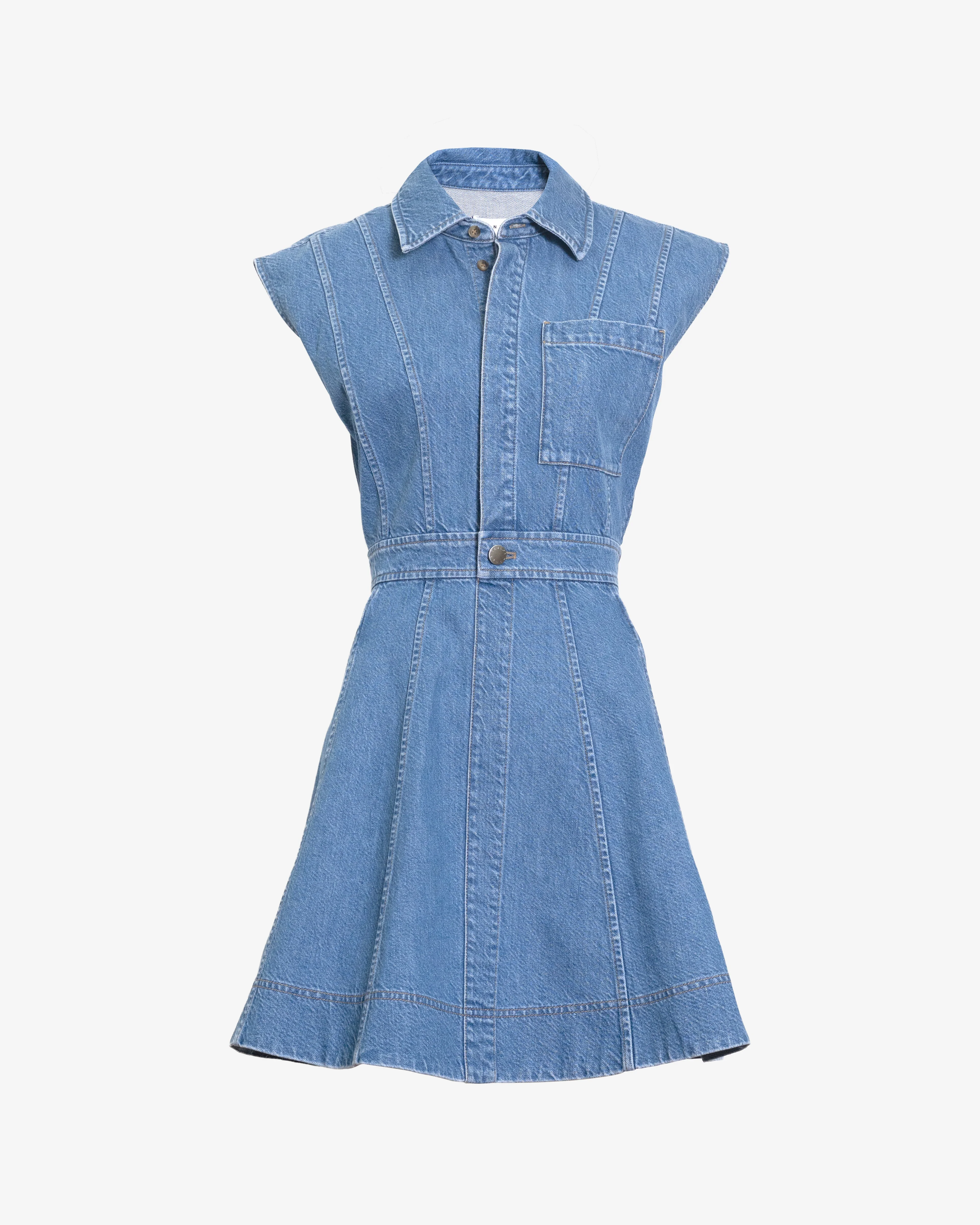 SLEEVELESS HAILEY DRESS - 1
