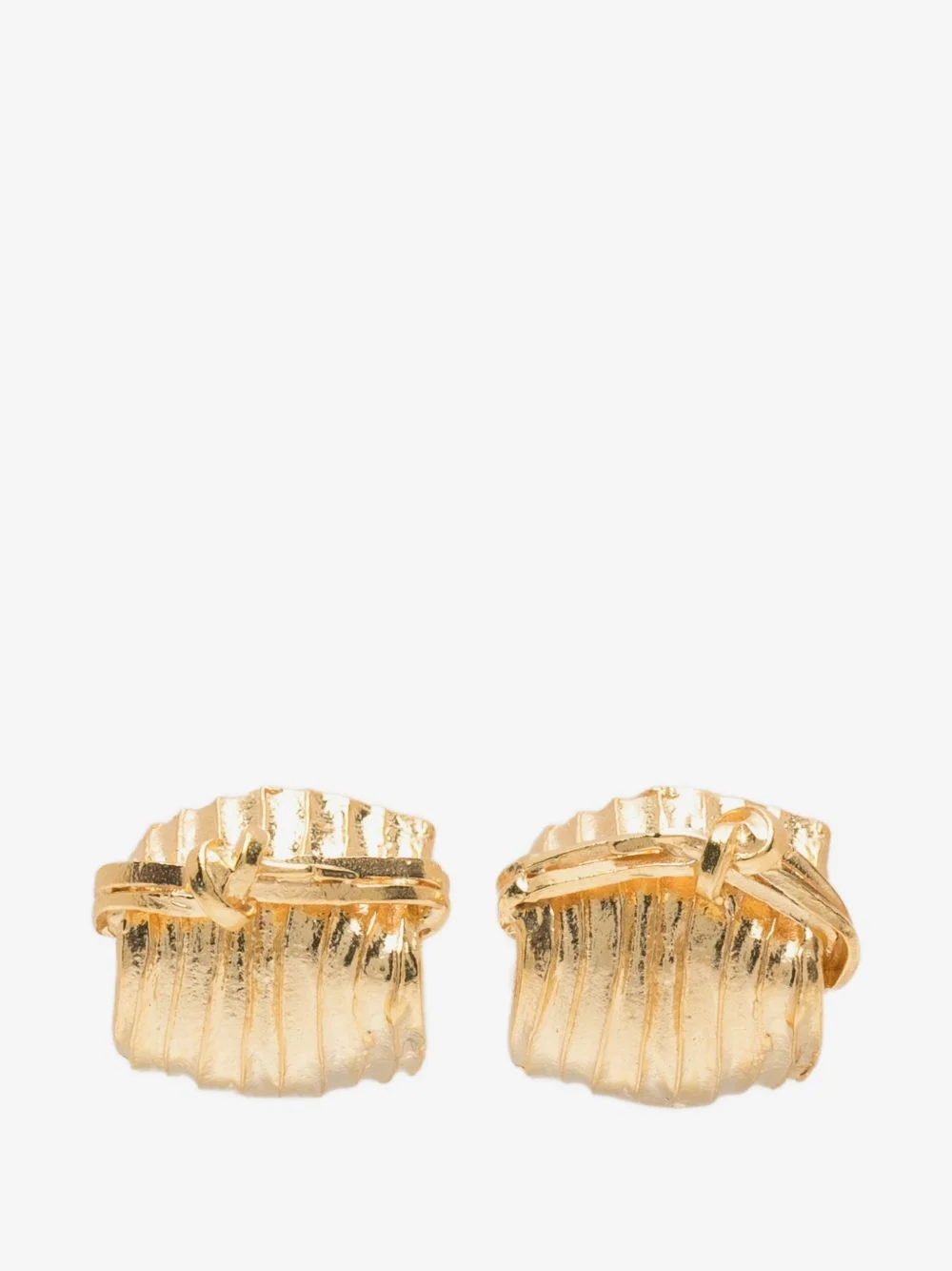 knot-detail earrings - 1