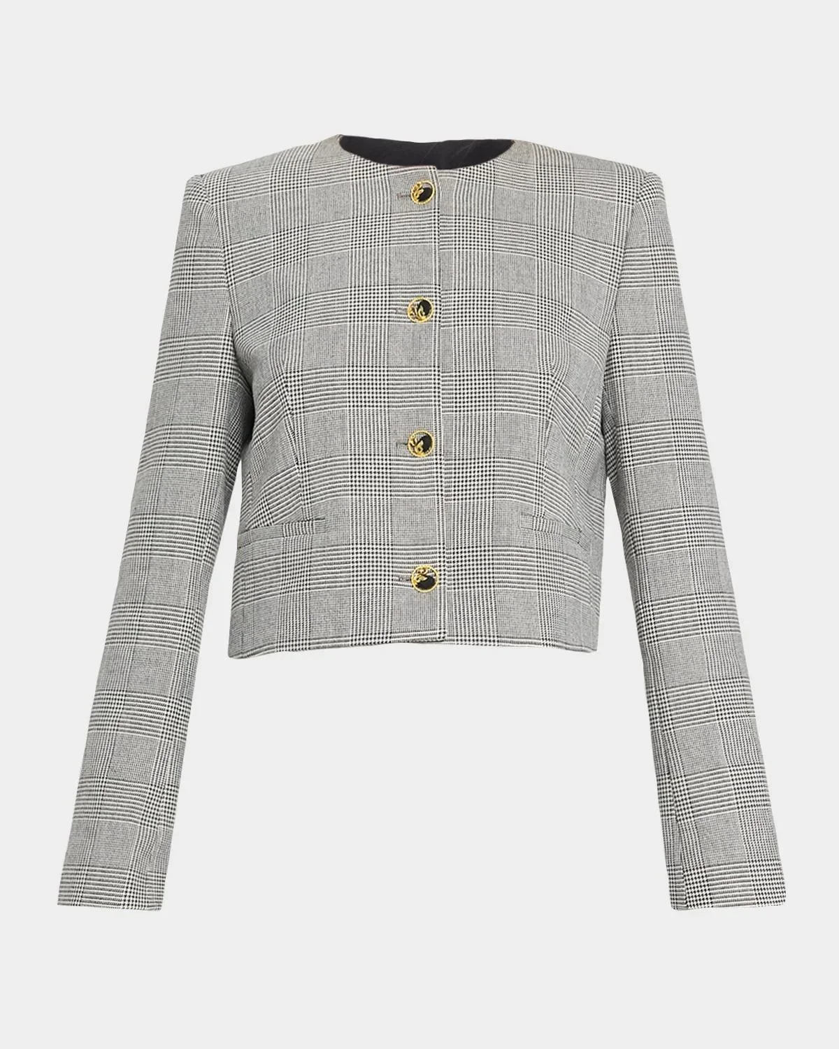 Lois Glen Plaid Blazer - 1