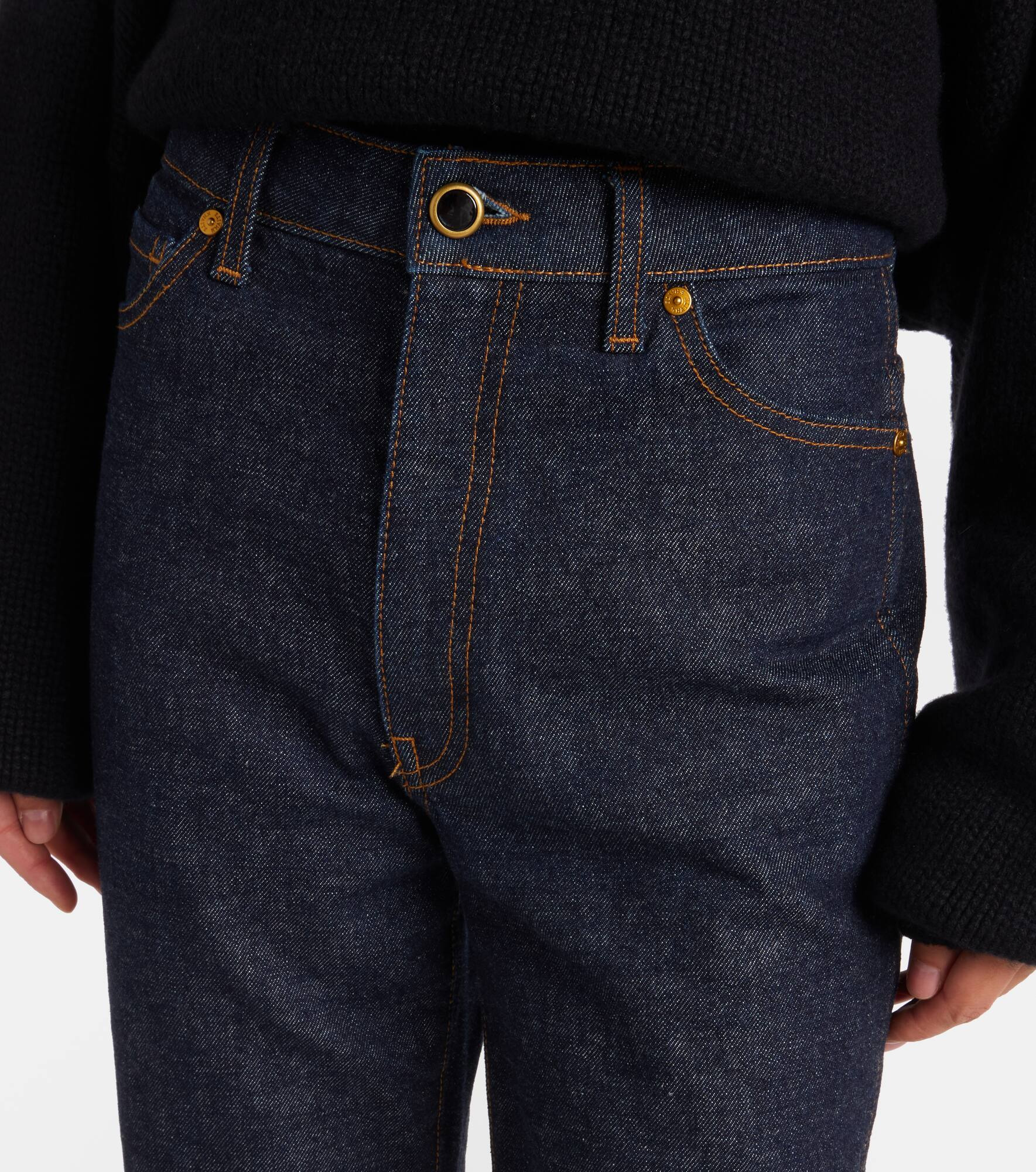 Danielle high-rise straight jeans - 4
