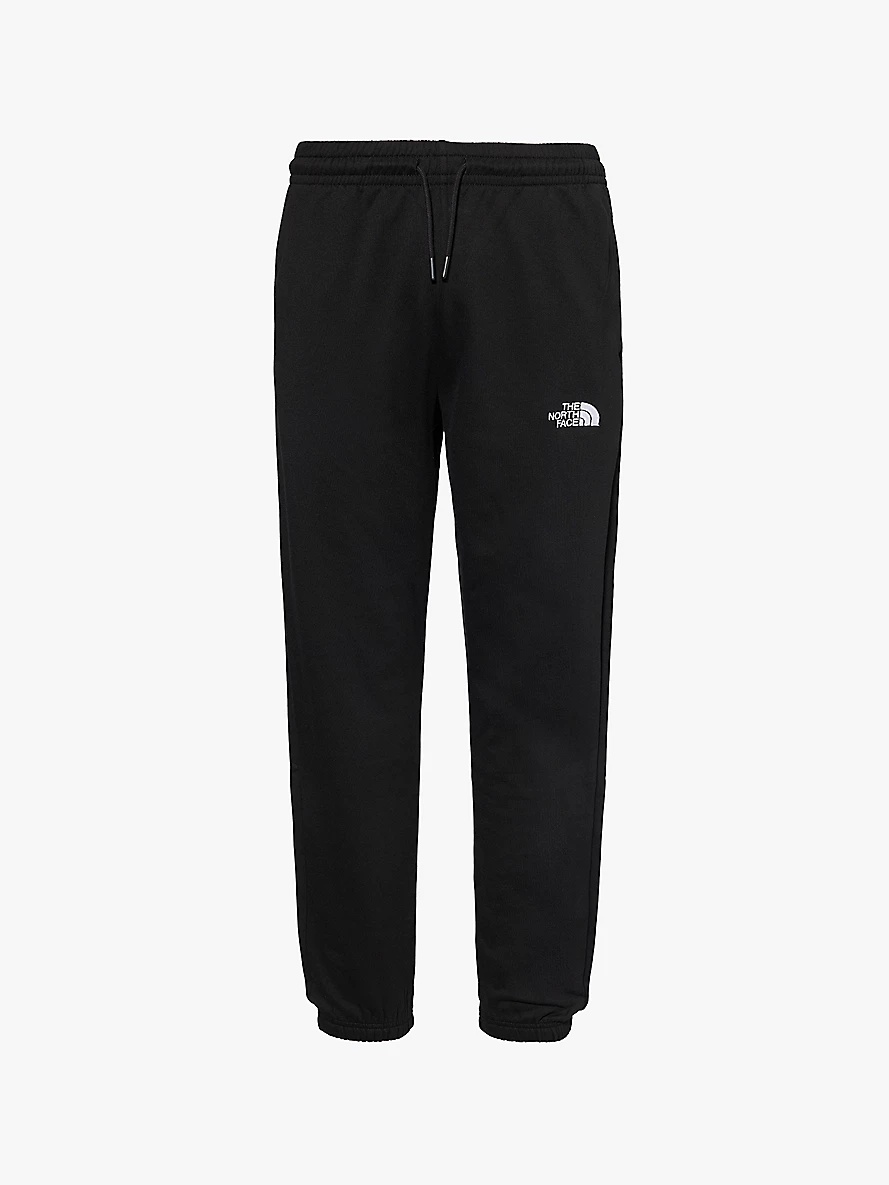 Essential brand-embroidery cotton-jersey jogging bottoms - 1