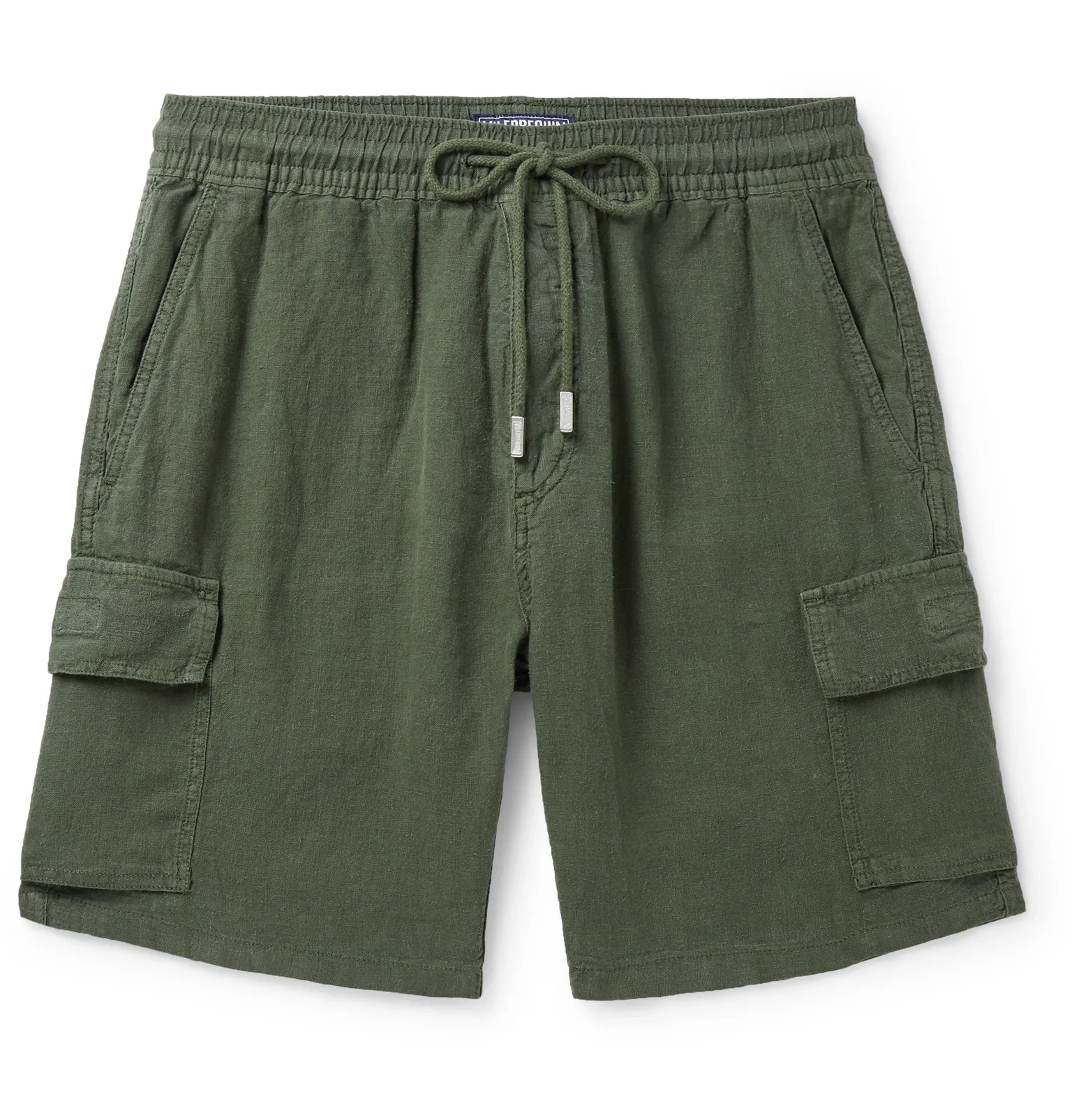 Baie Linen Cargo Shorts - 1