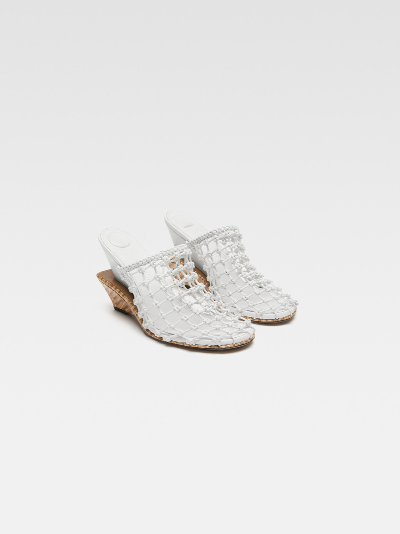 JACQUEMUS The double woven shoes outlook