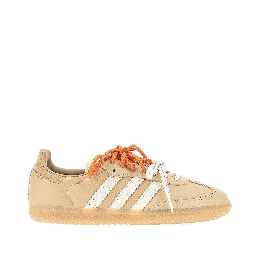 Adidas Originals Samba OG Leather Sneakers Beige Women - 1