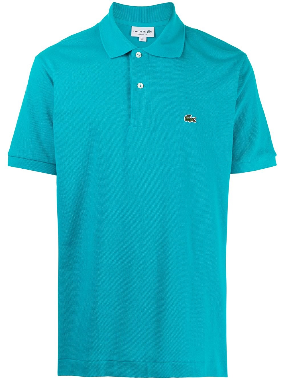 Classic appliqué-logo polo shirt - 1