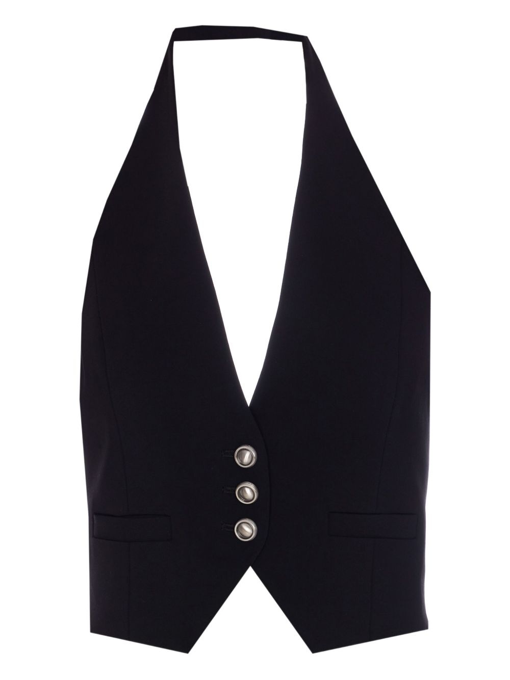 V-neck waistcoat - 1