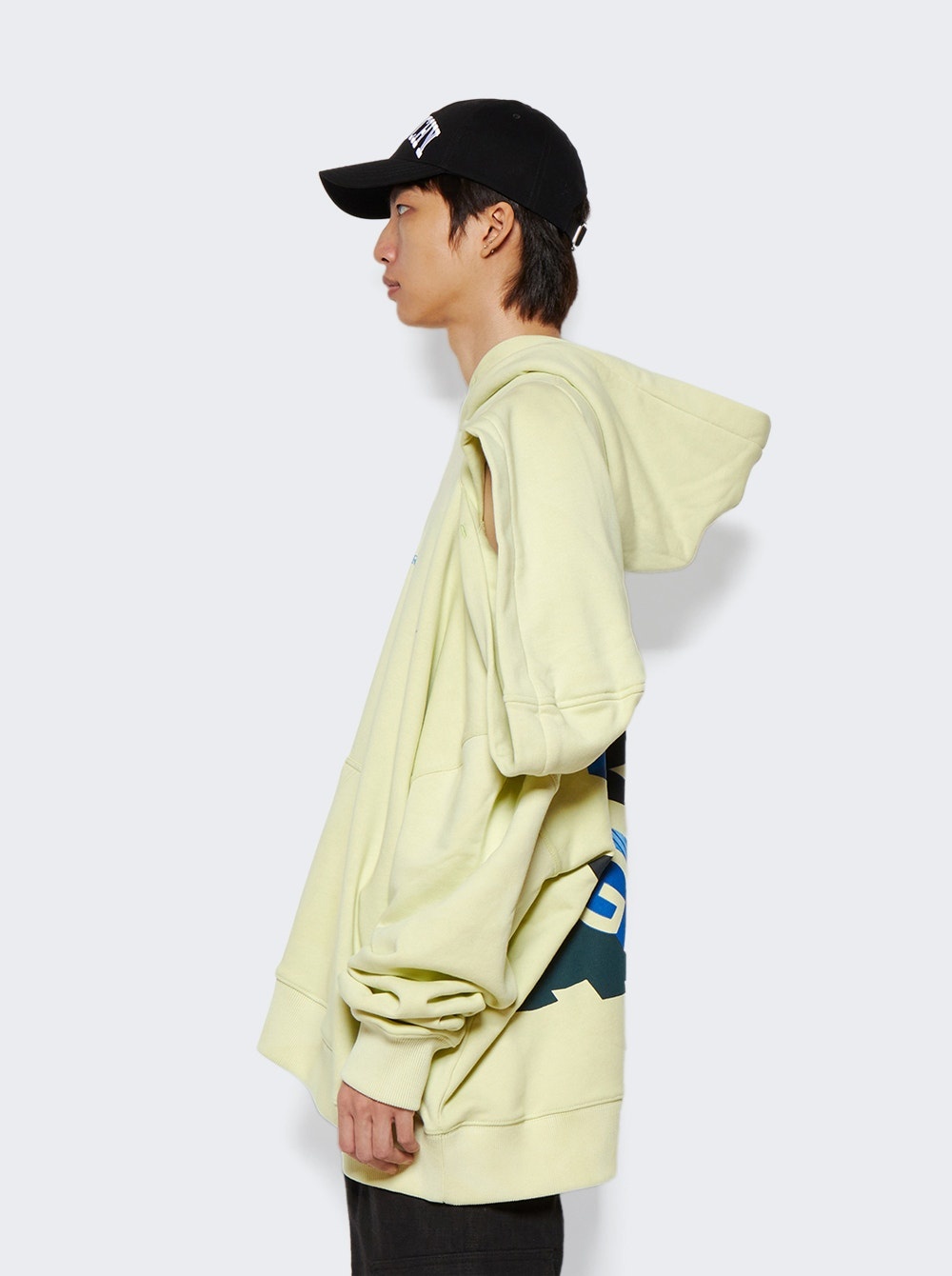 Two Hoods Hoodie Citrus Green - 4