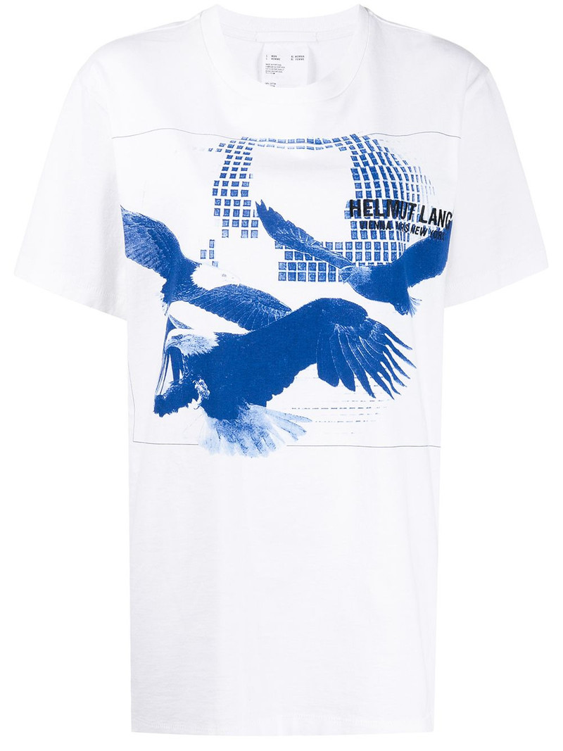 eagle print T-shirt 1