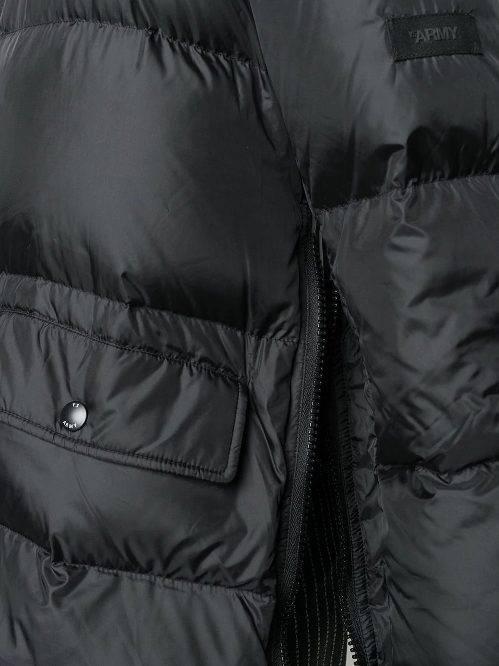 quilted puffer coat - 5