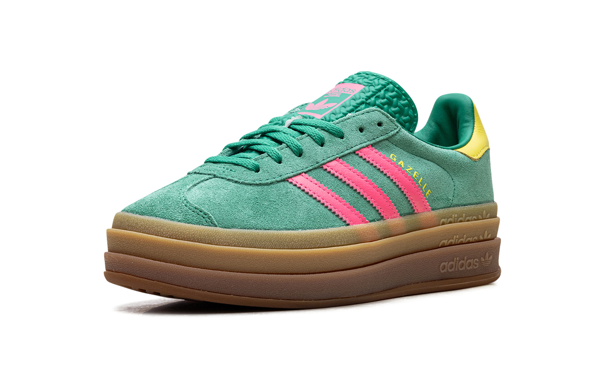 Gazelle Bold WMNS "Court Green Lucid Pink" - 4