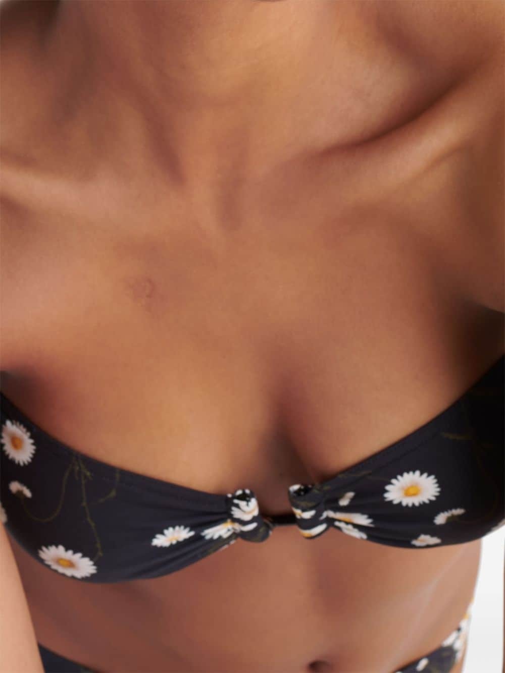 Tendrement floral-print bikini top - 5